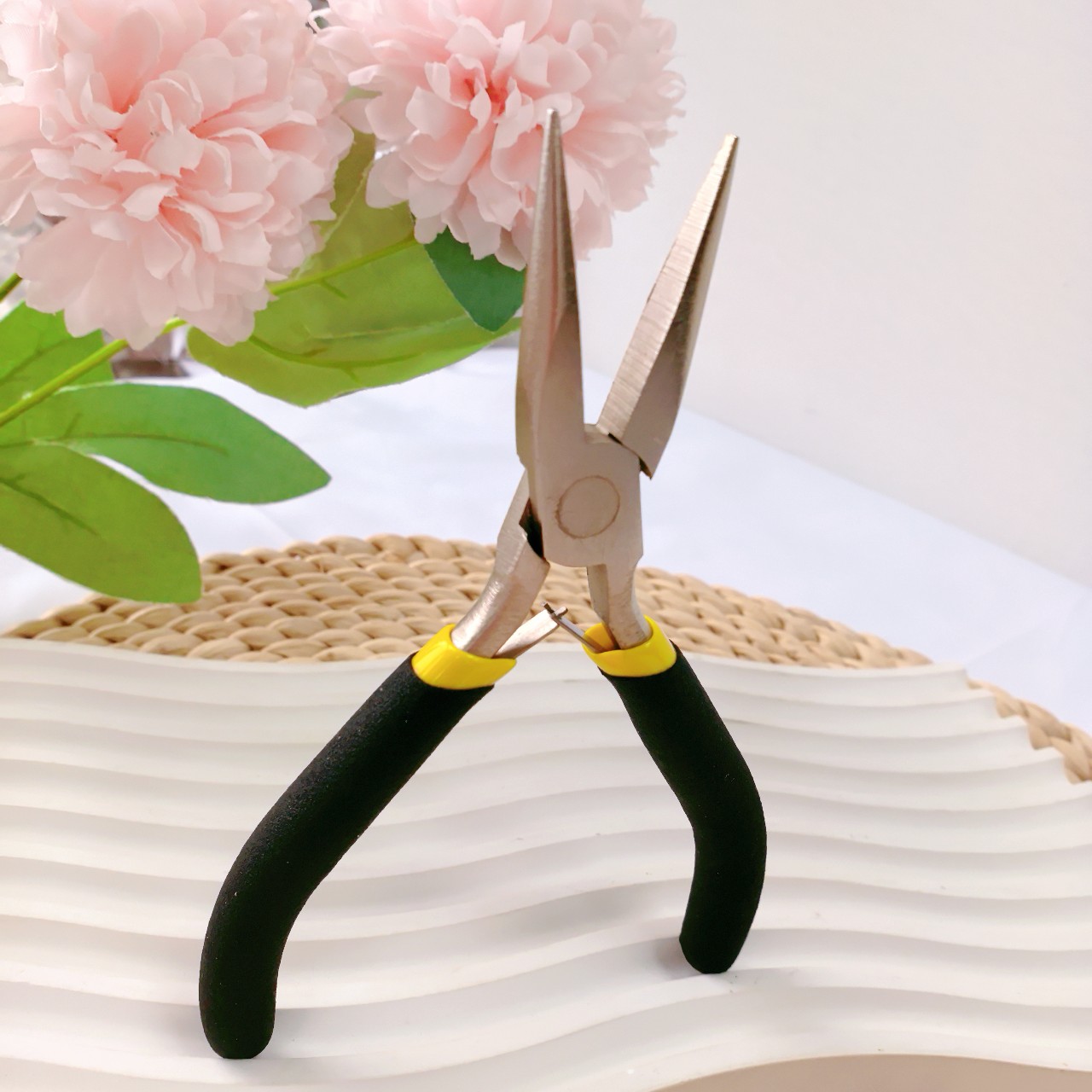 Le pinze per estensioni dei capelli Nanoring rimuovono le pinze per estensioni dei micro perline con kit di strumenti per estensioni dei capelli con denti