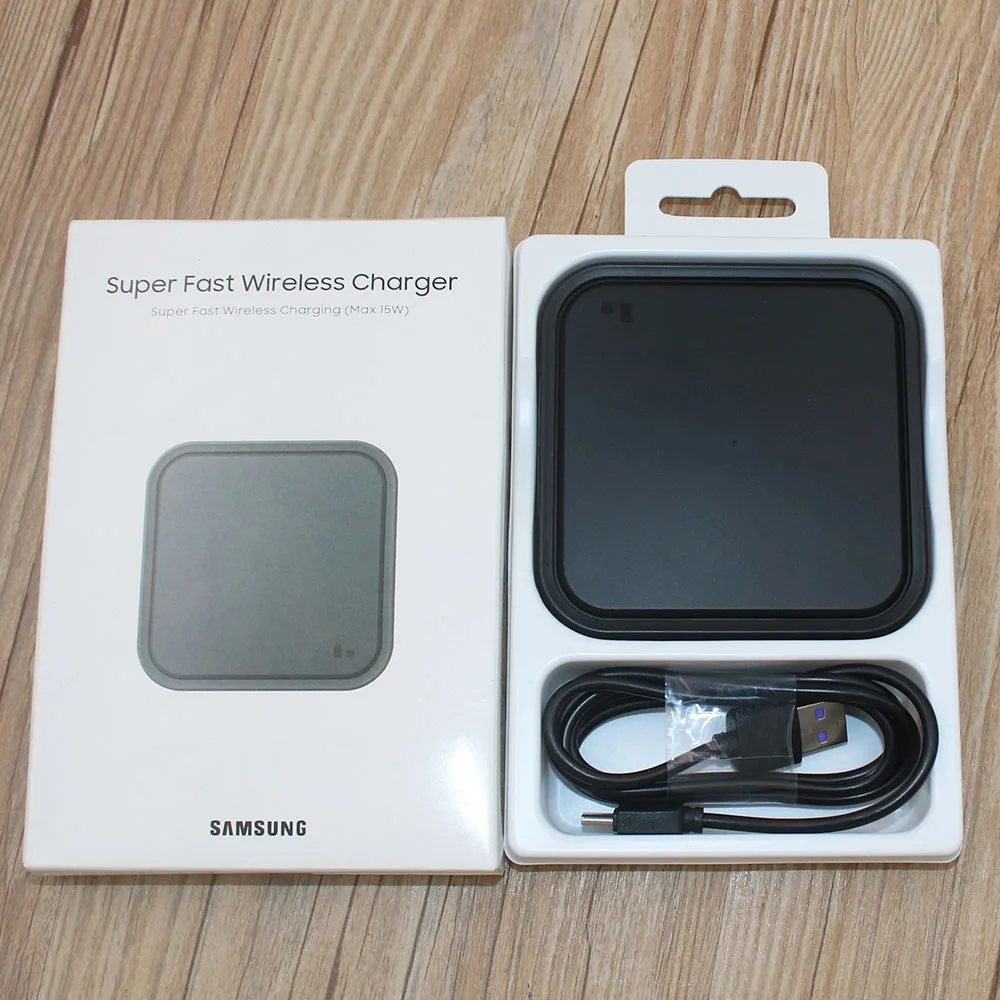SAMSUNG Z Flip Fold 7 6 5 15W Fast Charge Wireless Charger Pad EP-P2400 For Galaxy S25 S24 S23 S22 S21 Note20 Ultra S10 S9 Plus
