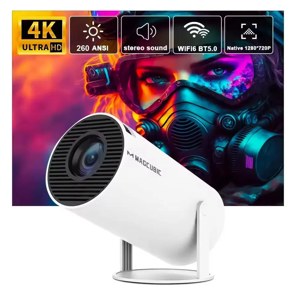 Proyector Magcubic 8K HD Android14 HY300 Pro Wifi6 290ANSI Allwinner H726 BT5.4 1080P 1280*720P Cine Proyector portátil al aire libre