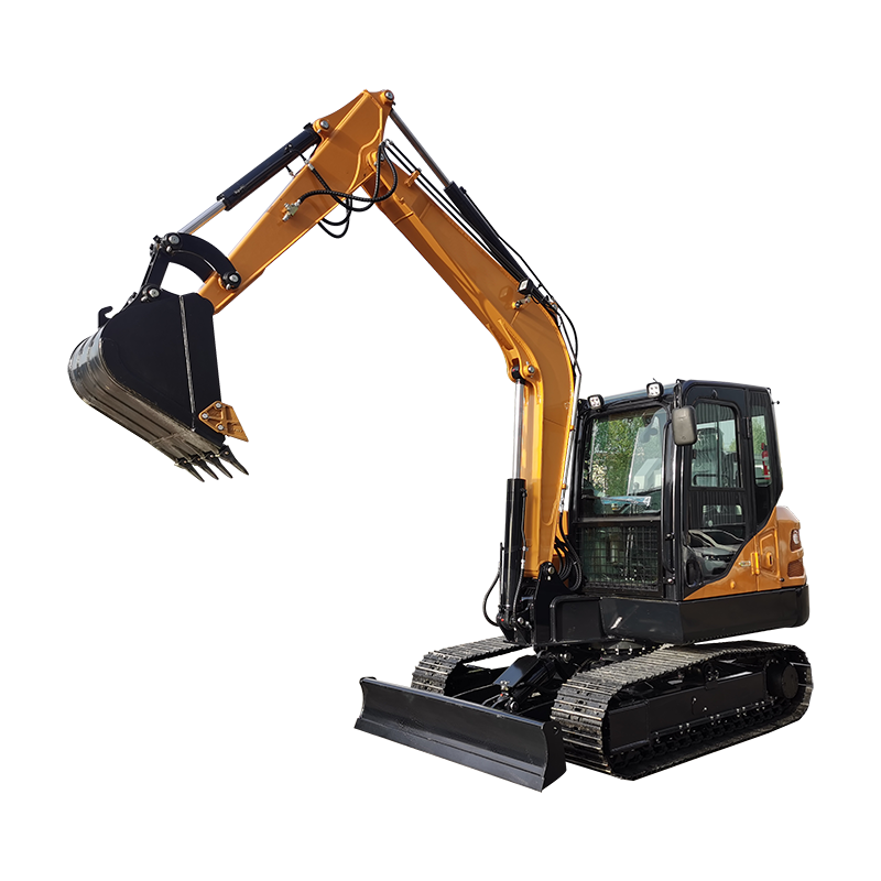 Escavadeira feita sob encomenda da fábrica da China da miniescavadeira OKW906 com escavadeira hidráulica diesel da esteira para casa e construção