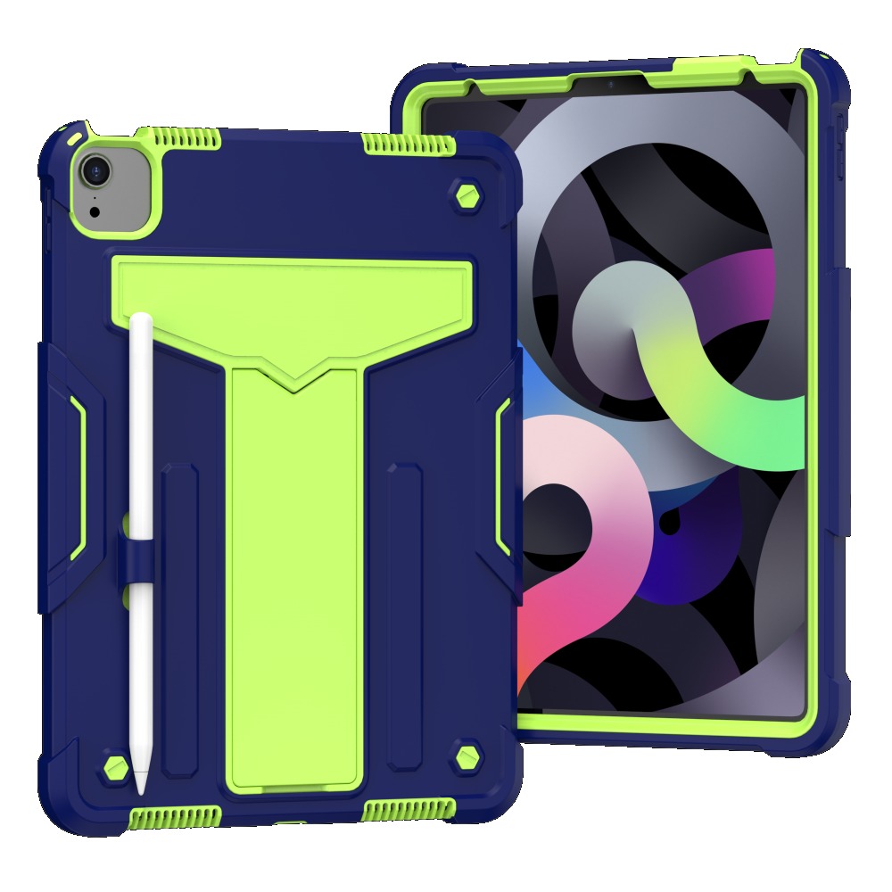 Tablet case for iPad Air 4/5 10.9 inch | iPad Pro 11 inch (2018-2022), anti-fall and shock resistance, T-shaped built-in bracket