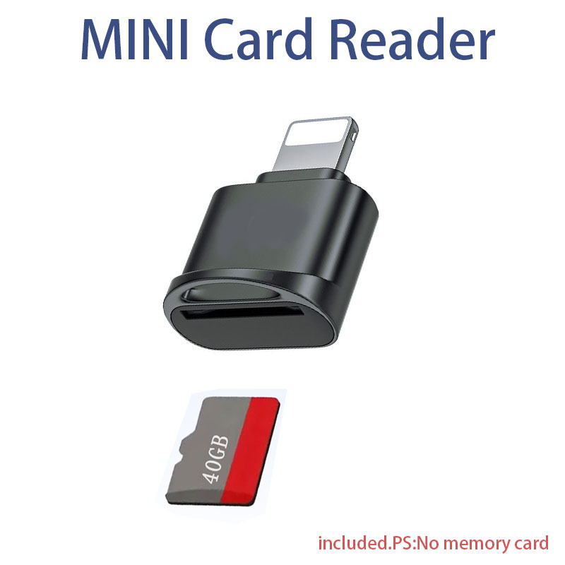 Micro TF SD Card Reader Converter For IPhone IPad OTG To Micro SD Card Reader Viewer Adapter Memory Card Reading Support IOS 13