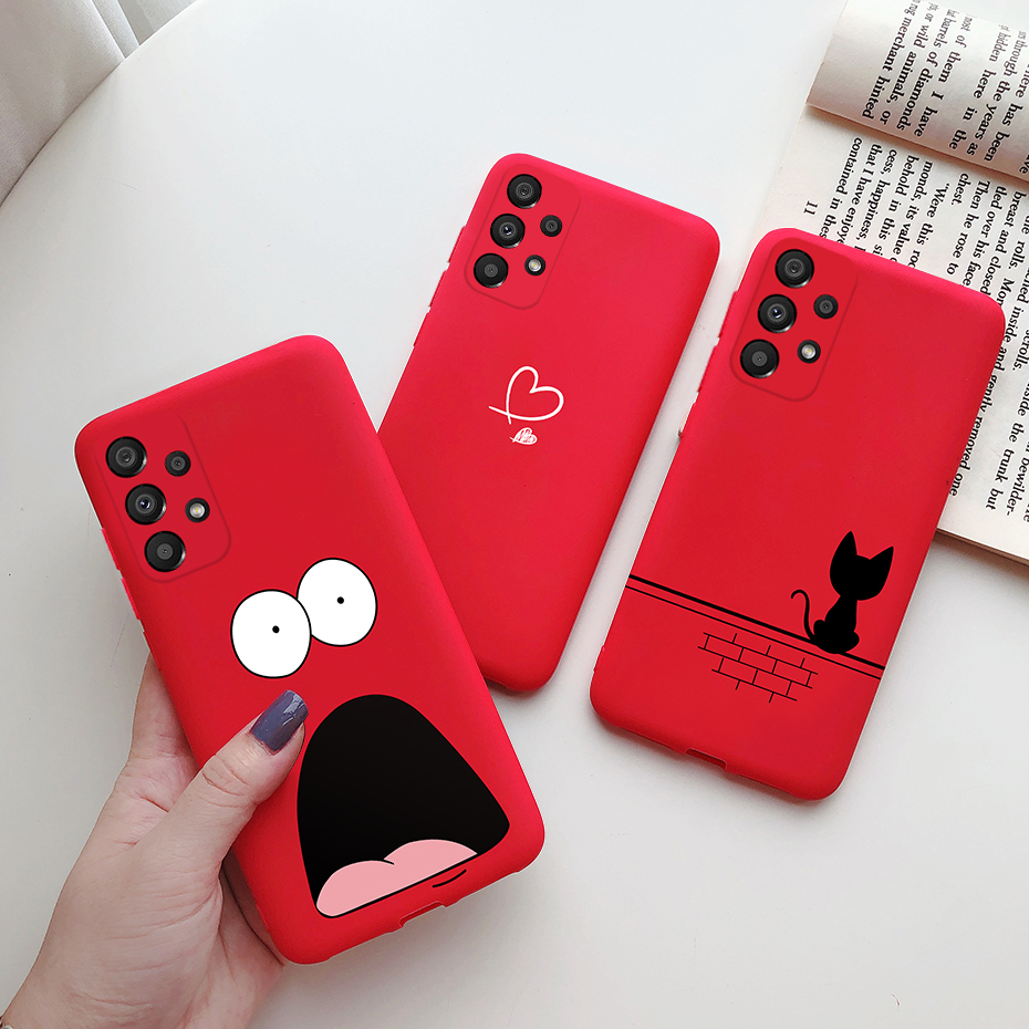 Funda de silicona blanda pintada A prueba de golpes para Samsung Galaxy A53, A33, A73, 5G, A53, A33, A53, 33