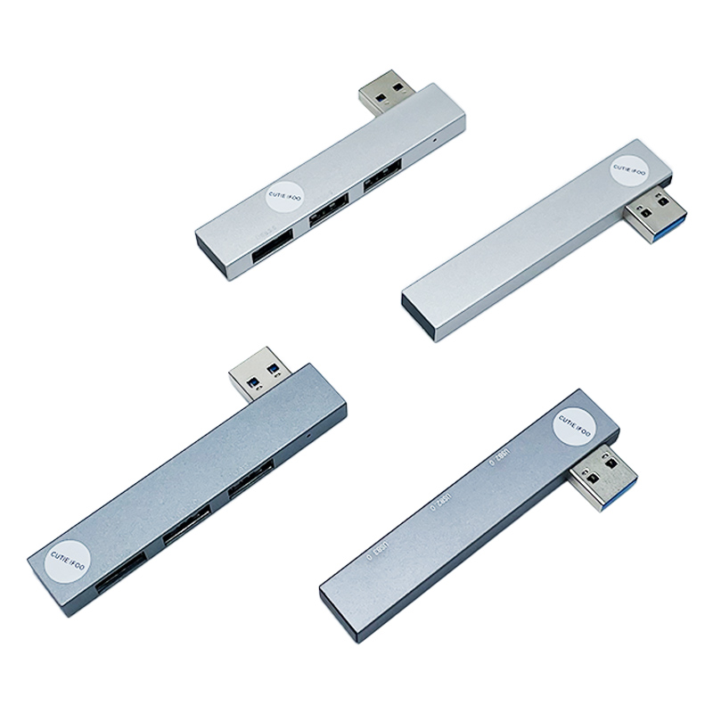 Left Right Side USB Hub with 1-Port 3.0 2-port 2.0 Expander For Laptop Printer Flash Drive Mobile HDD Notebook Computer