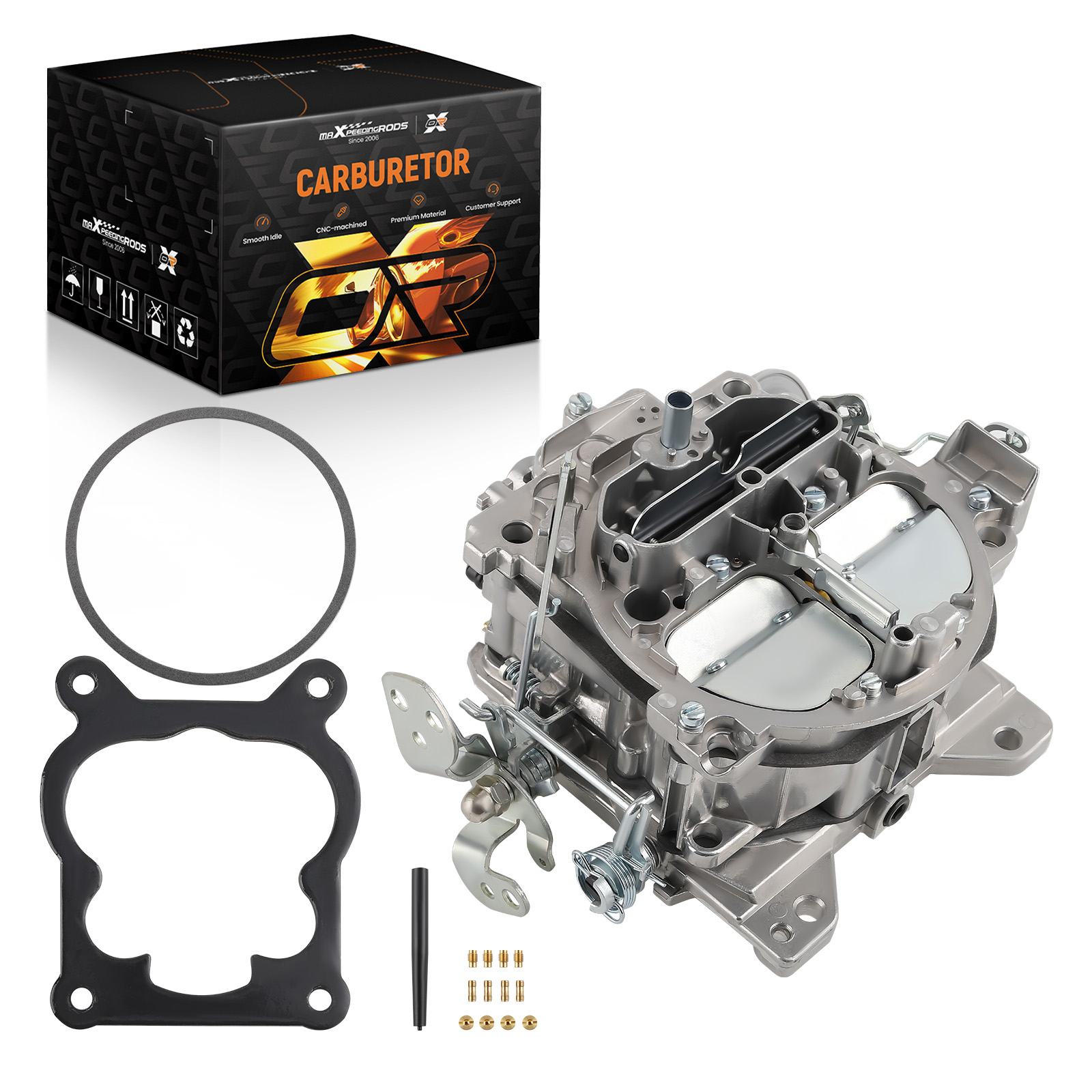 Gaźnik 4-cylindrowy do Chevrolet Camaro Bel Air 350cu V8 5.7L z ręcznym ssaniem, gaźnik 7026202 7026203
