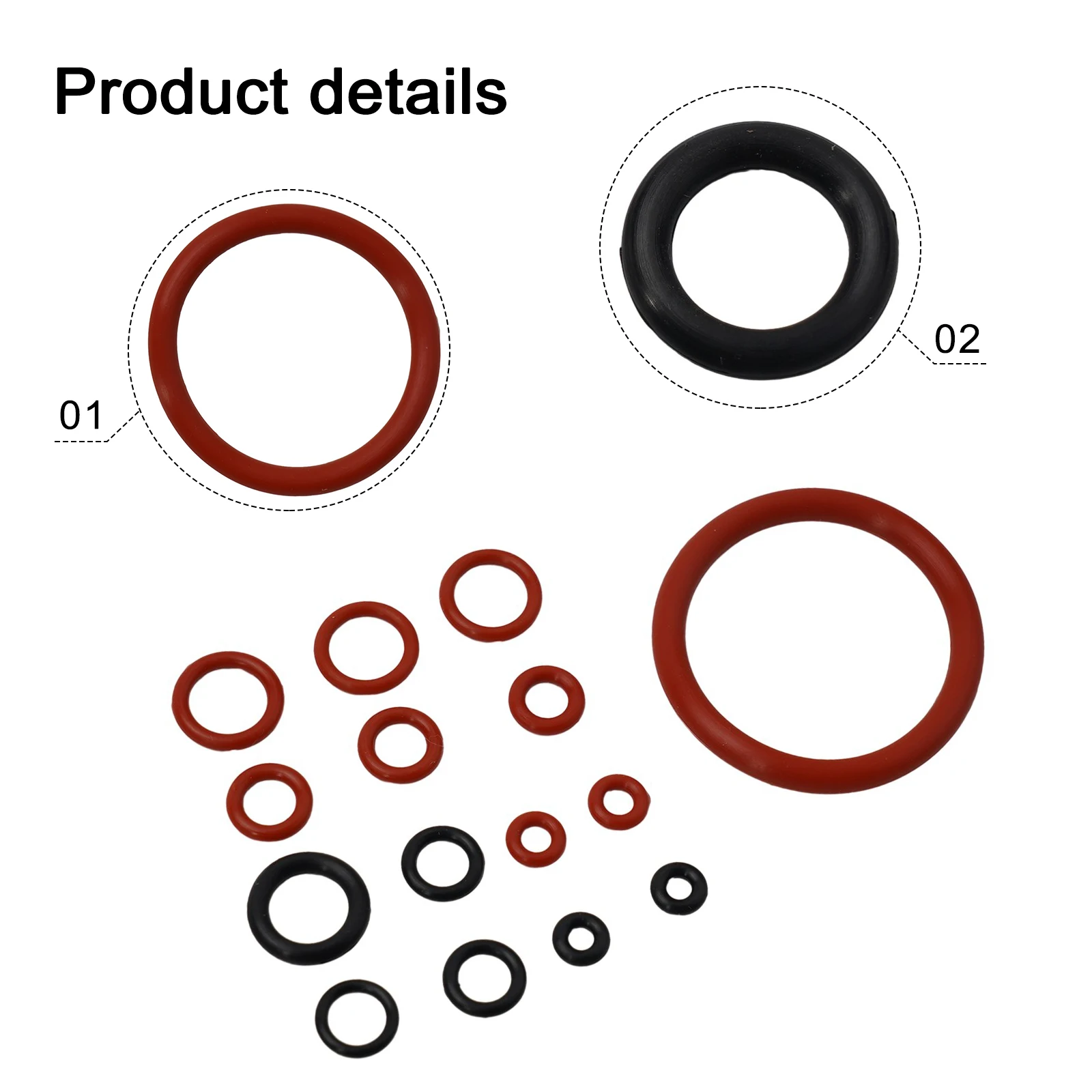 15 Uds juntas de café para Saeco para Gaggia O-Ring Kit grupo de elaboración de cerveza conector de boquilla máquina accesorios de café