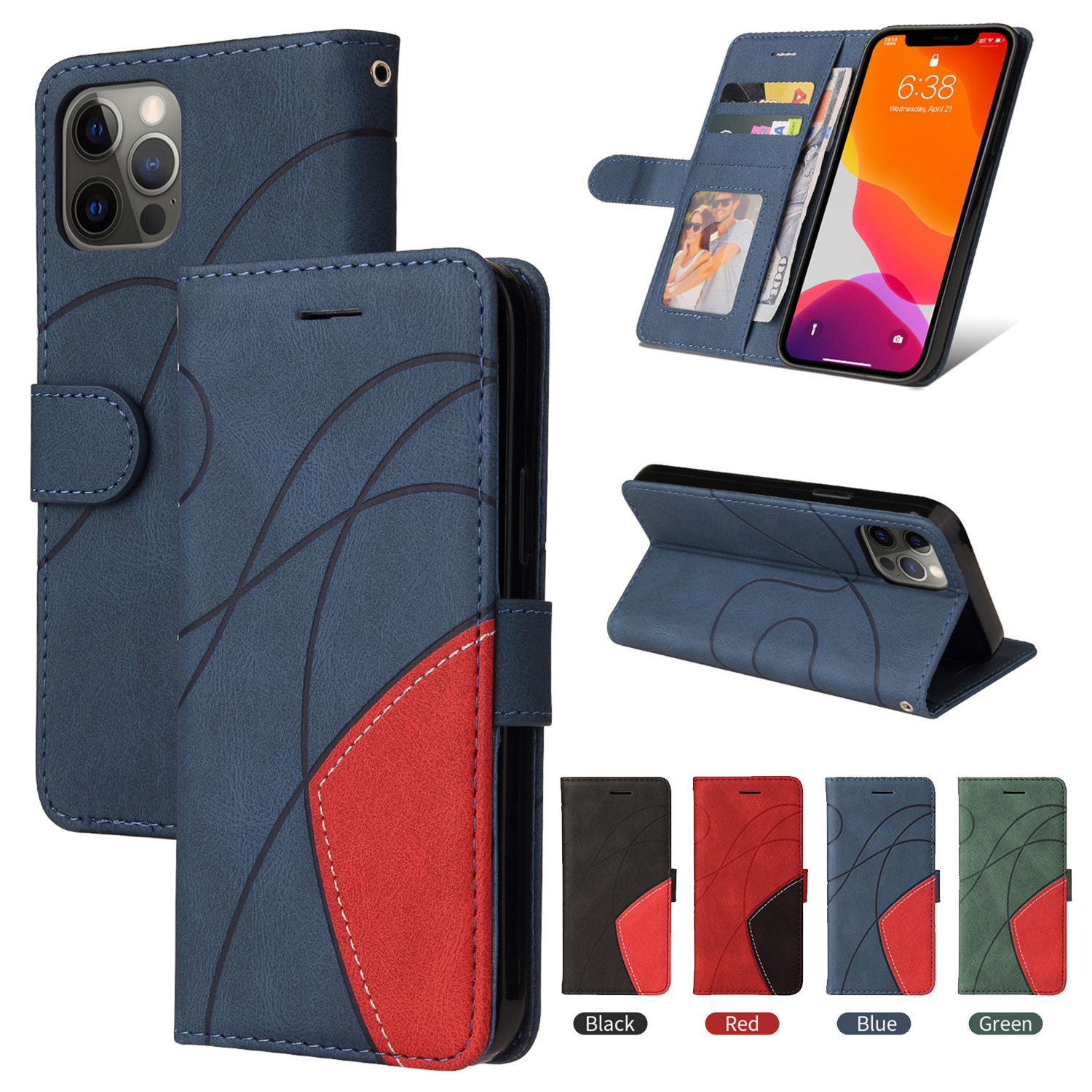 Coque de téléphone à rabat en cuir avec support de portefeuille magnétique, pour Samsung Galaxy A10E A20S A40 A50 A70 A01 A21S A31 A41 A51 A71