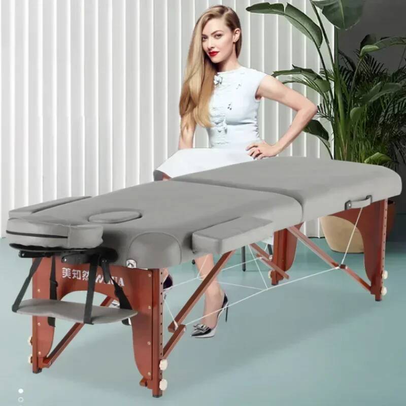 Massage Draagbare Brancards Professionele Brancard Luxe Comfortabel Spa Bed Klaptafel Esthetische Camas Y Muebles Beauty De