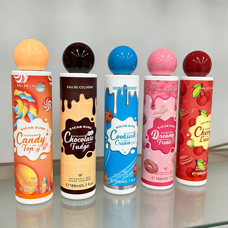 リッチグルマン パフューム ユニセックス フレッシュベリー スウィートクッキー チョコレートクリーム オードトワレ 持続性のある魅力的な香り ボディスプレー 168ml