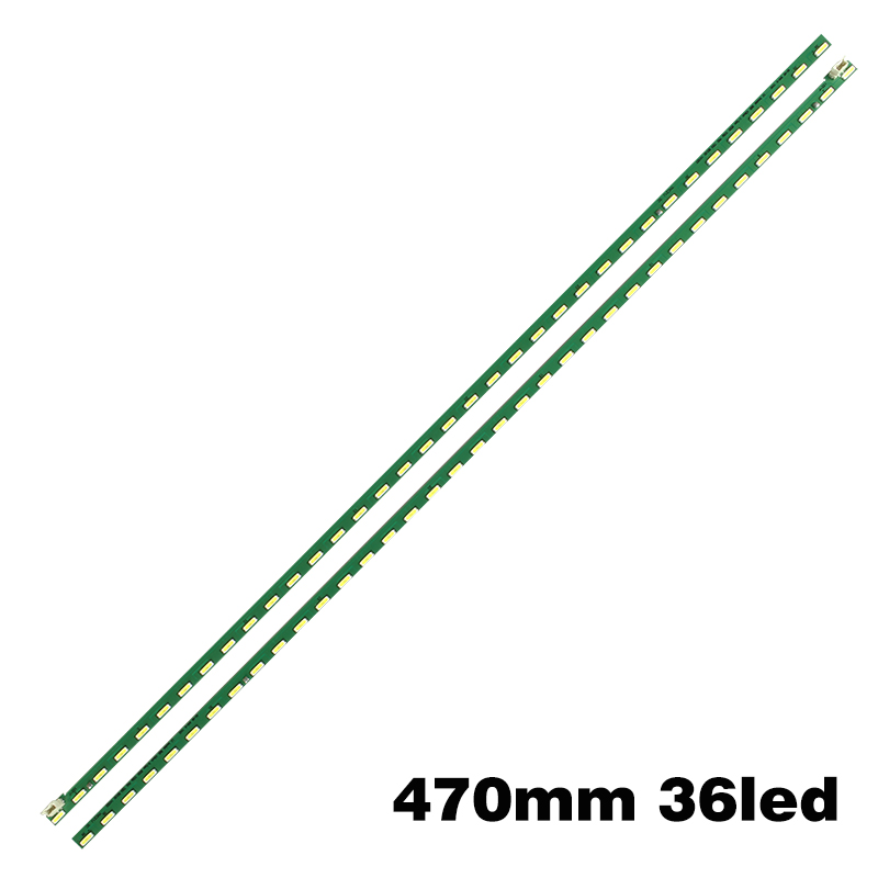 2 unids/set tira de LED para iluminación trasera para 43LH560V 43LF5410 43LF540V 43LF590V 43UF9000 43UF9000 HC430EUN MAK 63207801 MAK 63207801 A
