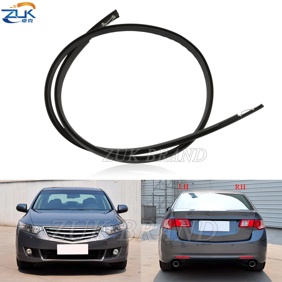 ZUK Autodak Drip Afwerking Molding Rubberen Afdichting Strips Met Clips Voor HONDA ACCORD Euro SPIRIOR CU1 CU2 2008-2014 sedan Model