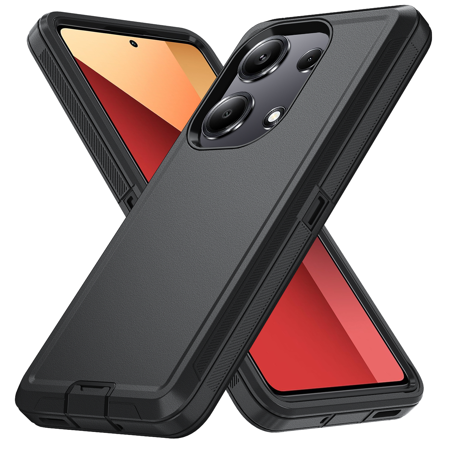 Voor Samsung Galaxy A02S A03S A04E A05 A05S Armor Schokbestendig Zwaar Stofdicht Hoesje Anti-Kras Robuuste Beschermhoes