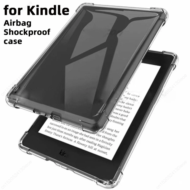 Soft TPU Case for Kindle Paperwhite 2022 2021 2019 2018 1 2 3 4 5 6 7 8 9 10th 11th 12th Generation 6 6.8 Inch Pouch Cover Funda