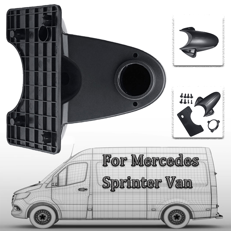 Reemplazo nuevo de carcasa de cámara de visión trasera inversa para Mercedes Sprinter Van, piezas de carcasa de repuesto para cámara de coche ABS