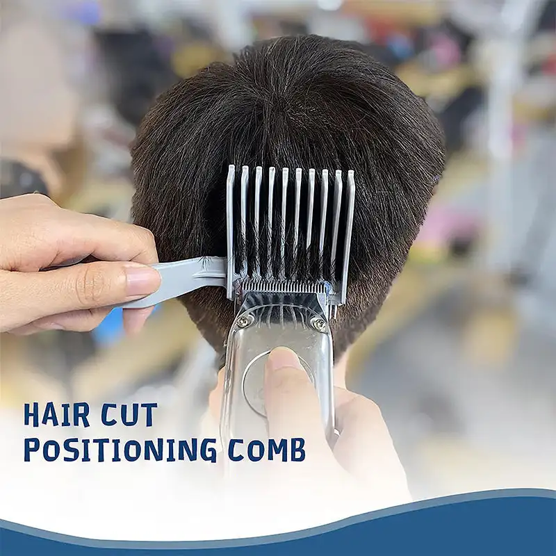 Männer Farbverlauf Frisur Kamm Haar Schneiden Werkzeug Professionelle Haar Kamm Styling Werkzeuge Männer Flache Top Guide Kamm Haarschnitt Clipper