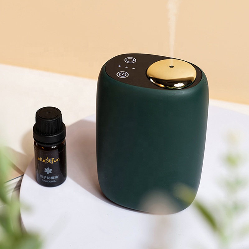 Difusor pequeño sin agua para el hogar, mininebulizador portátil para aromaterapia, aceites esenciales para coche