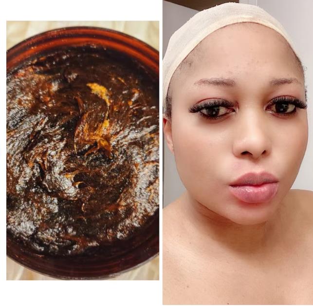 Jabón negro de cúrcuma extra fuerte