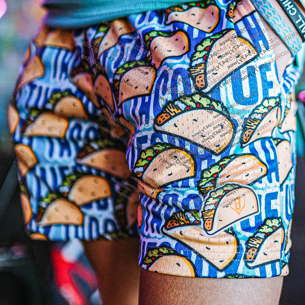 25/26 Nowe jesienno-zimowe spodnie dresowe, luźne szorty męskie, damskie i dziecięce, Halloween, Taco Tuesday, BASEBALL LIFESTYLE 101, szorty na siłownię