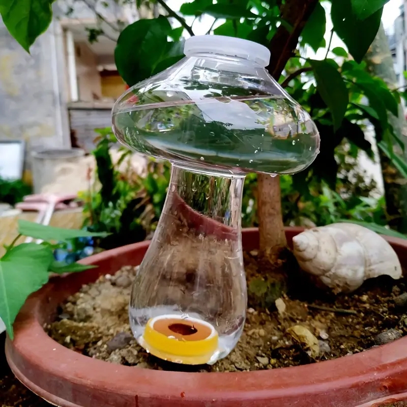 Rega plantador inserção amor em forma de automático planta waterer pulverizador água gotejamento irrigação flor planta, dispositivo de infiltração de água gotejamento