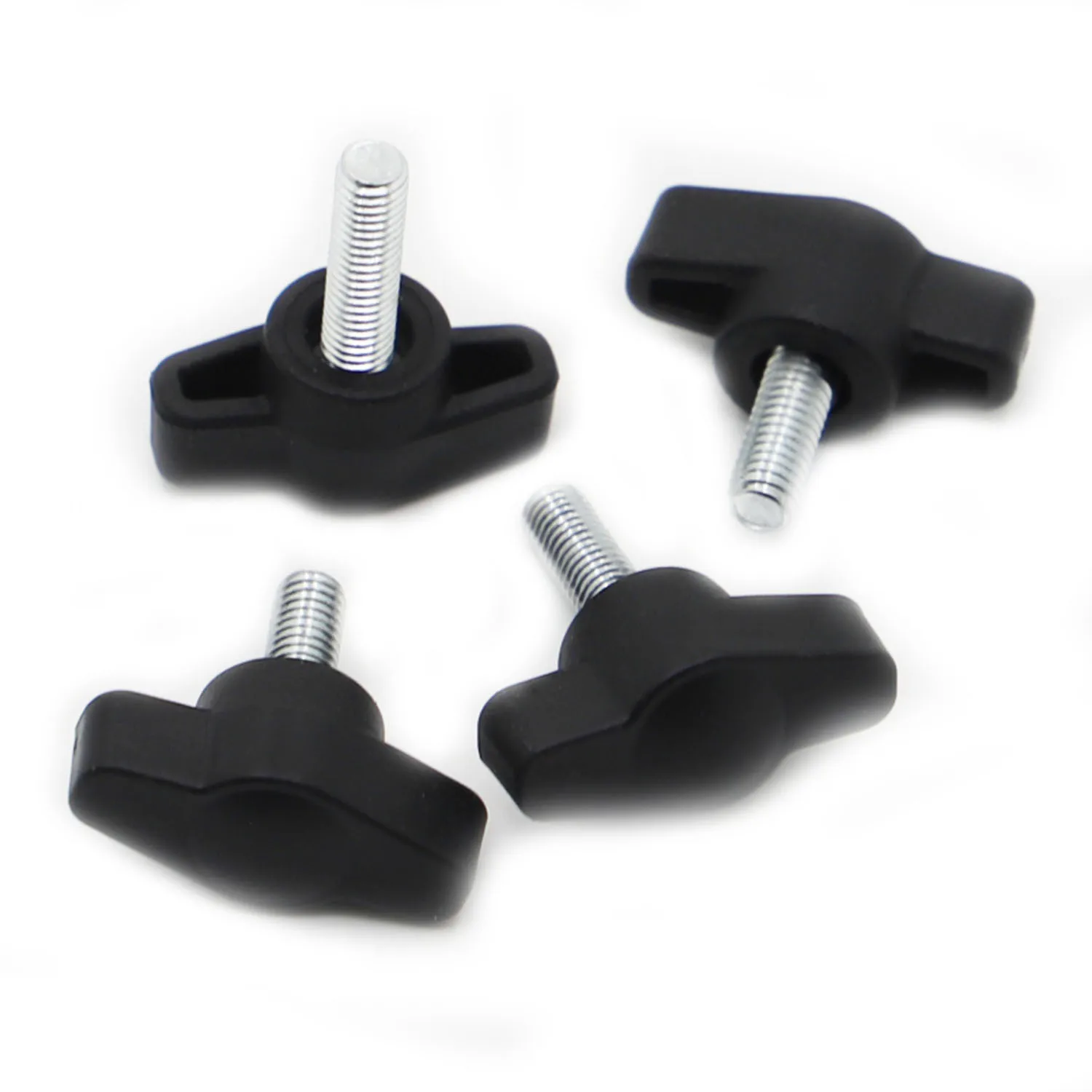 M4 M5 M6 Nylon Plastic T-type kopgreep Duimschroeven Bakelietbouten Kopdiameter 27 mm