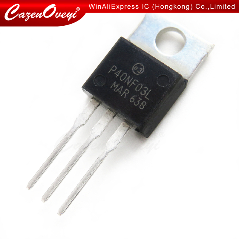 10 unids/lote STP40NF03L P40NF03L 40N03 en Stock