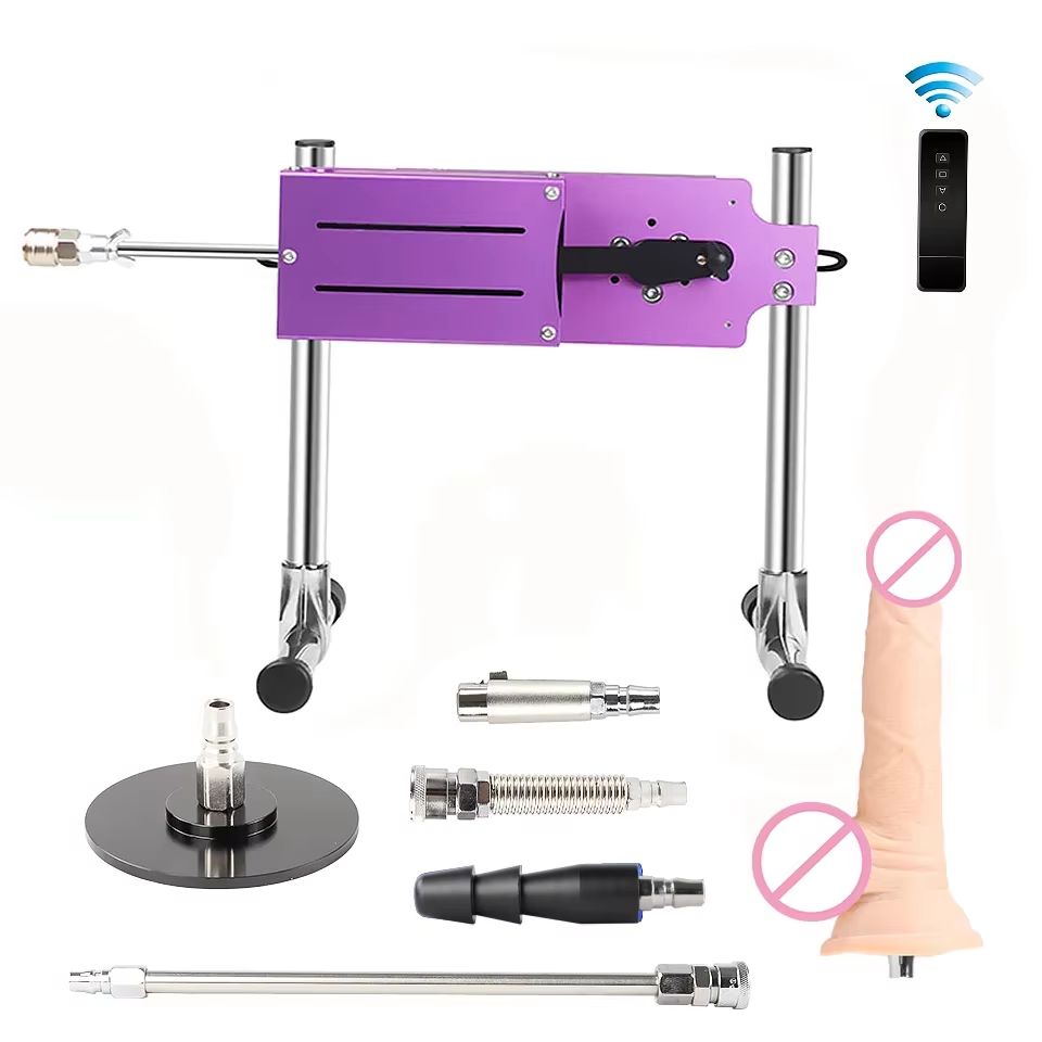 FREDORCH Machine sexuelle automatique 70/80W pour femmes et hommes, vibrateur rétractable à vitesse réglable, jouet sexuel