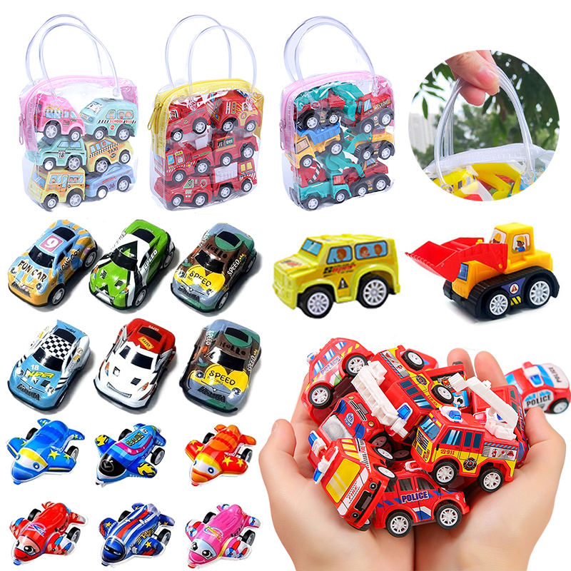 Ziehen Autos Kinder Mini Trägheit Spielzeug Simulation Modell Kunststoff Cartoon Eltern Kind Entwicklungs Spielzeug Student Preise TMZ