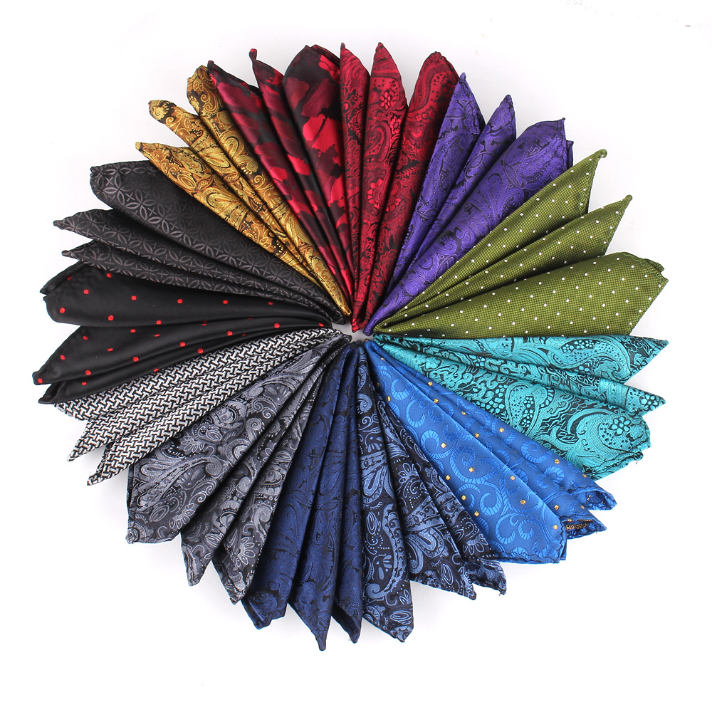 Paisley masculino bolso quadrado ternos lenço para homem floral lenços terno casamento lenço quadrado toalhas para festa