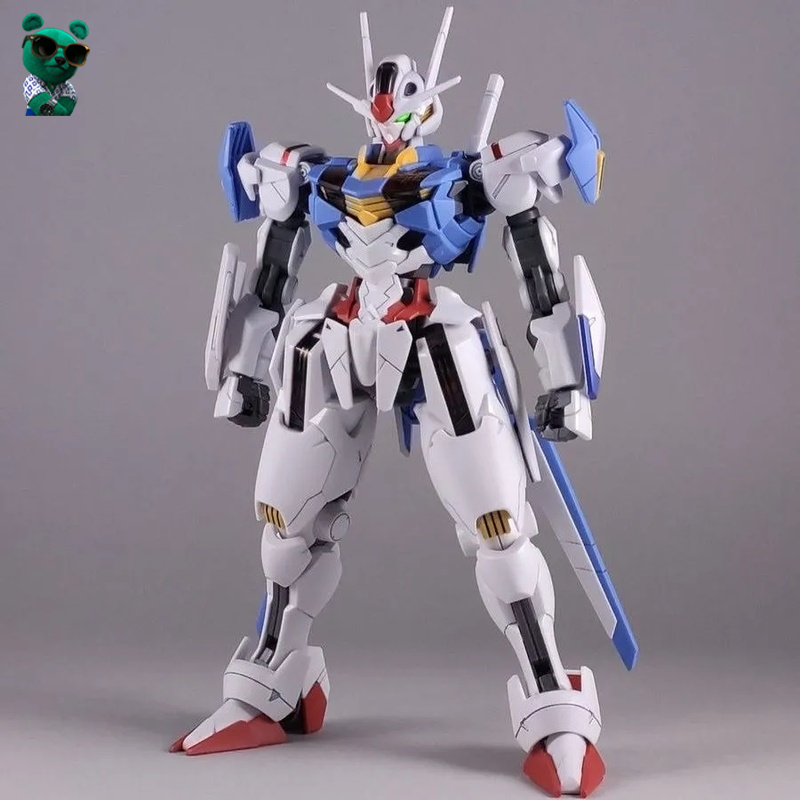 La sorcière de Mercury aérienne HG 1/144 Mech, Kit d'assemblage de modèles, figurine d'action, décoration de bureau, poupée garçon, Puzzle, jouet cadeau