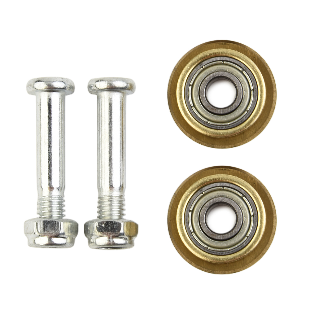 Manual Rotary rolamento telha corte máquina, cortador cerâmico, carboneto cimentado, roda corte ferramentas, 2pcs