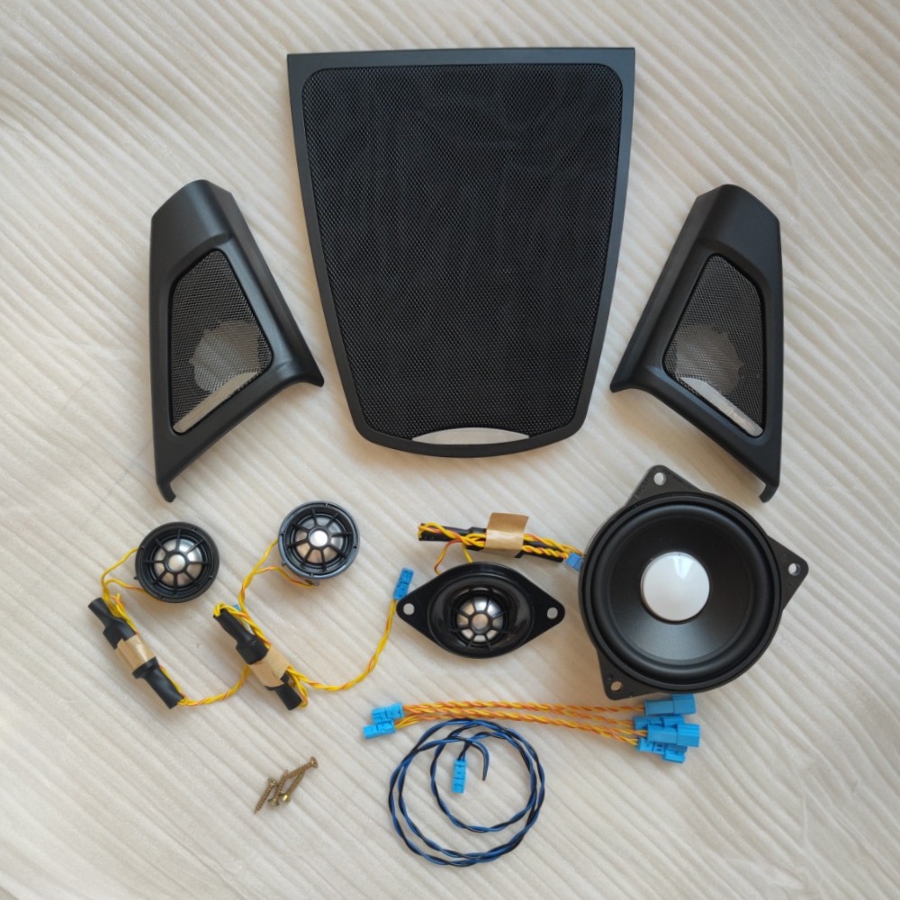 Couvercle de haut-parleur de klaxon de voiture, pour BMW F10 F11 série 5, amplificateur de puissance, Tweeter, haut-parleurs de caisson de basses midrange