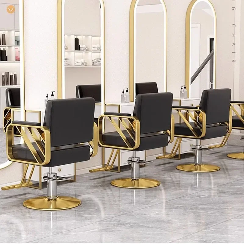 Salon Beauty Kappersstoel Luxe Klassiek Goedkope Haarwasstoel Professionele beensteun Armleuning Premium georiënteerd Cadeira-meubilair