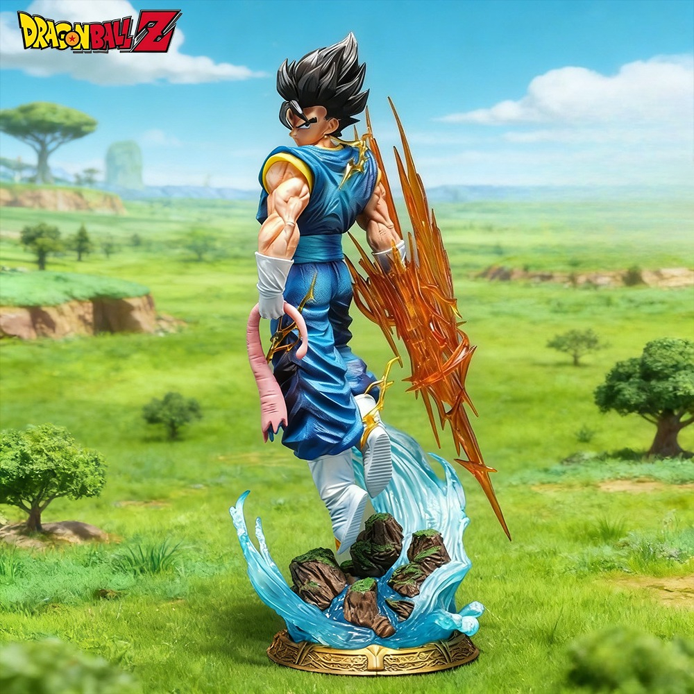 38Cm/14.96in Figur Anime Dragon Ball Vegetto Figur Aksi Patung Pvc Ornamen Desktop Koleksi Model Mainan Hadiah