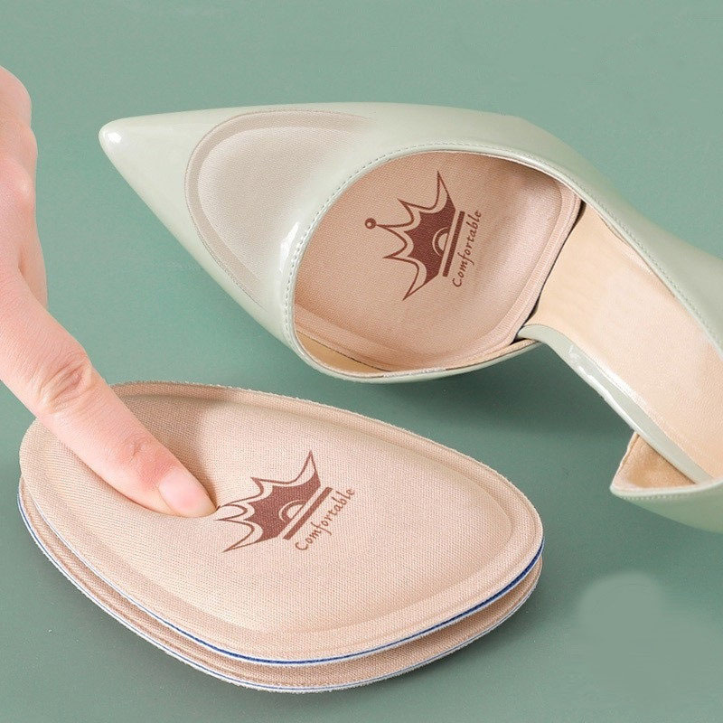 Plantillas para Aliviar el Dolor del Antepié para Mujer, Almohadillas Antideslizantes Transpirables que Absorben el Sudor, Plantillas para Zapatos que Brindan Comodidad a los Pies
