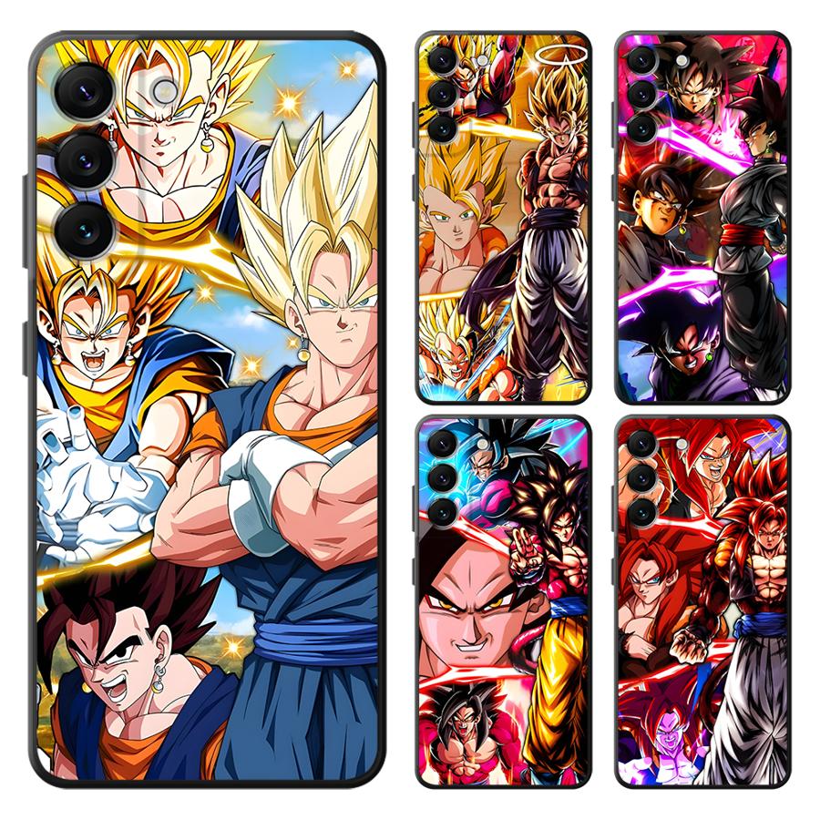 Dragon Ball Cool Cartoon Goku Custodia morbida per telefono posteriore Funda per Samsung Galaxy A51 A15 A14 A53 A16 A34 A33 A32 A56 A55 A54