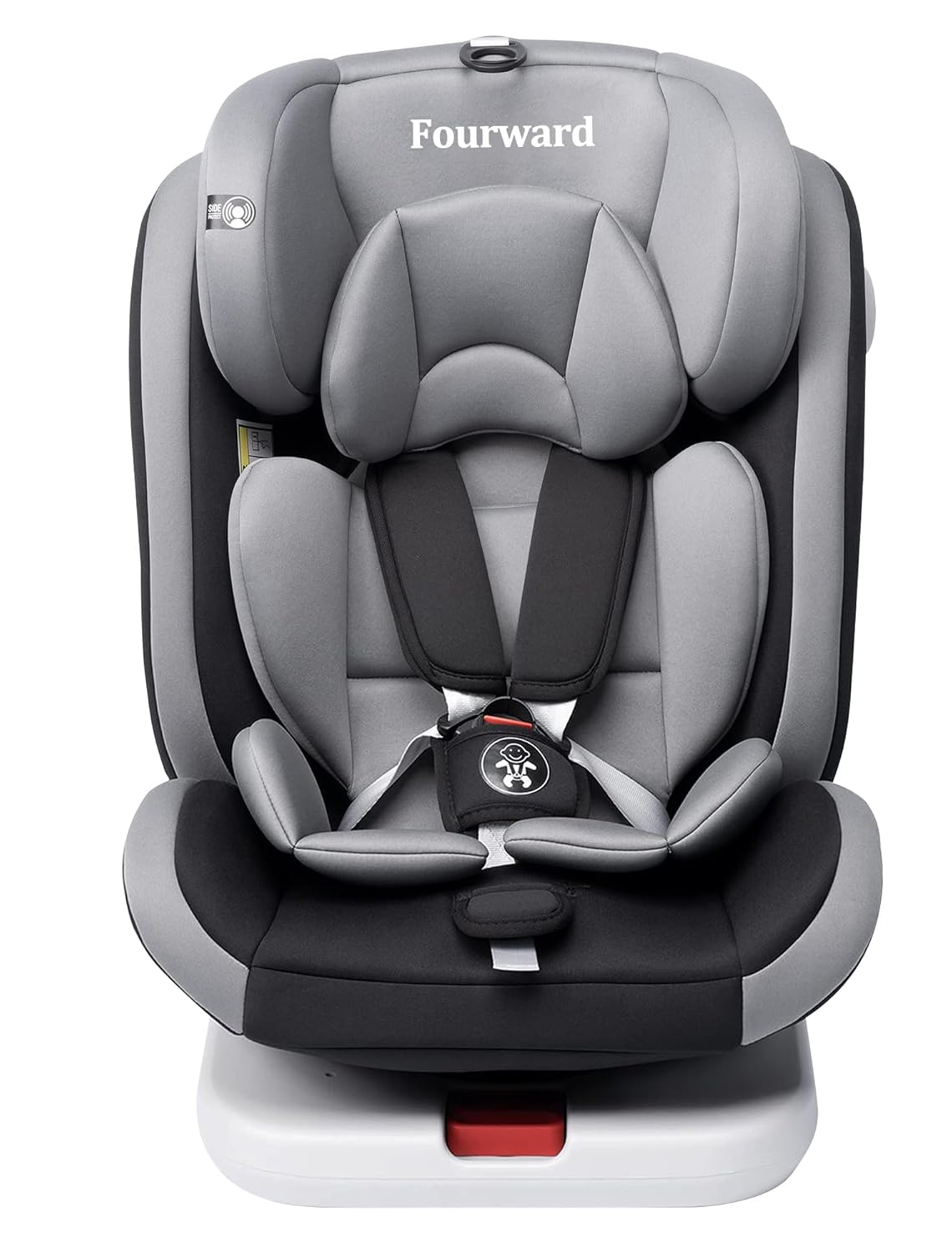 AP02 KL005 assento de carro infantil/assento de carro para bebê 360 °   ECE ISOFIX giratório, 9-36 kg/0-12 anos