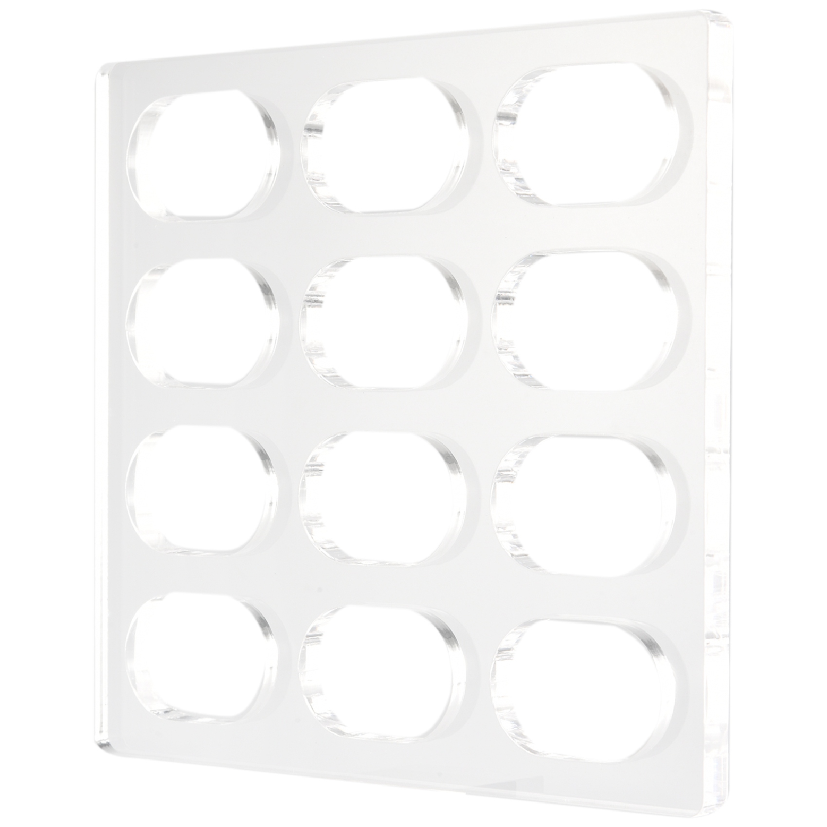 Clear Polycarbonate Dacquoise Cake Mold Oval Dakovaz Macaron Mould Cake Decorating Tool Bakeware