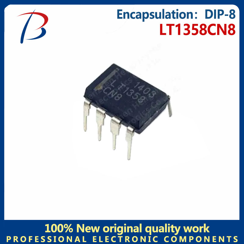 1 unidad LT1358CN8 paquete DIP-8 pantalla de seda LT1358 chip amplificador de alta velocidad