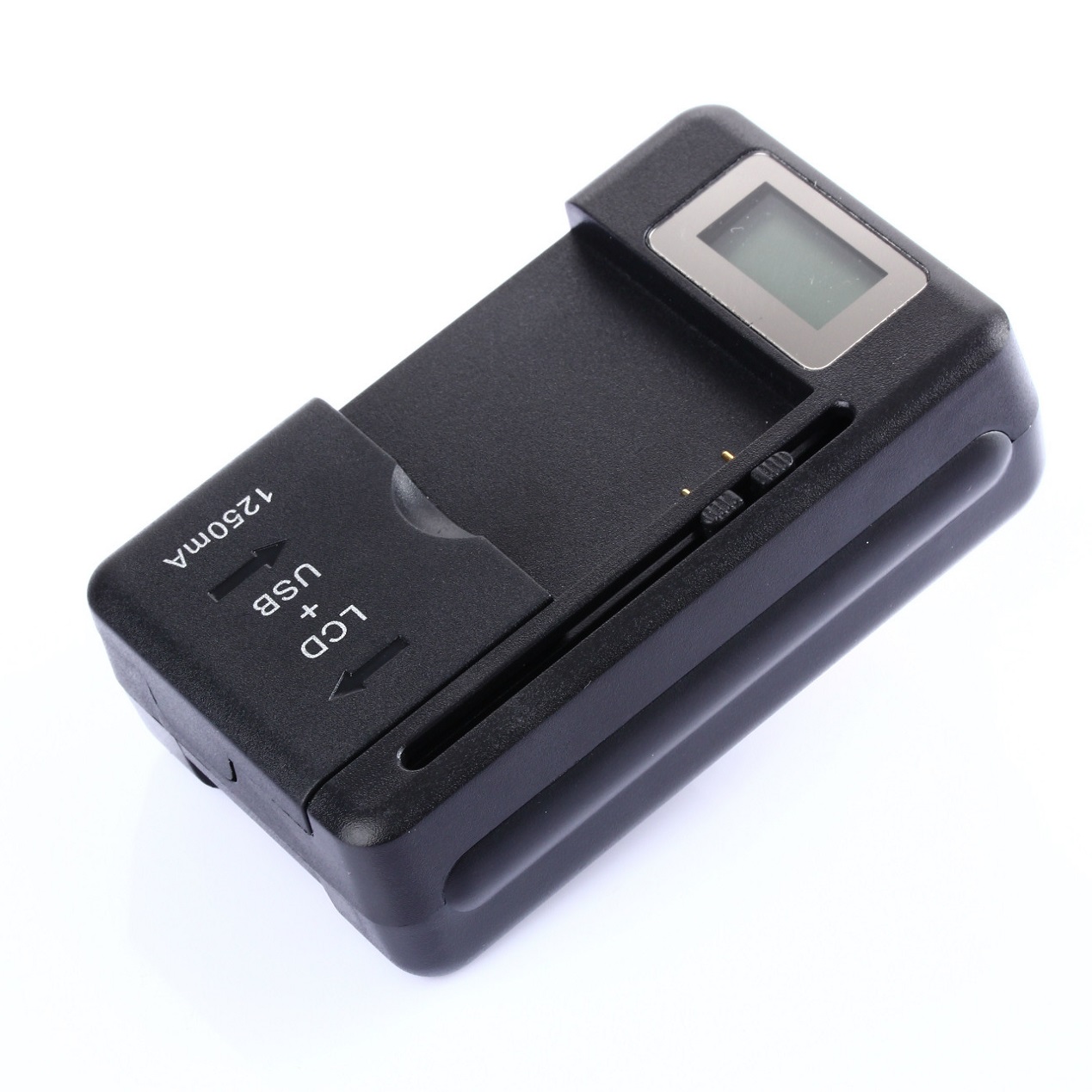 Cargador de batería móvil Universal, enchufe UE EE. UU., pantalla indicadora LCD, puerto USB para cargadores de teléfono móvil, carga de batería