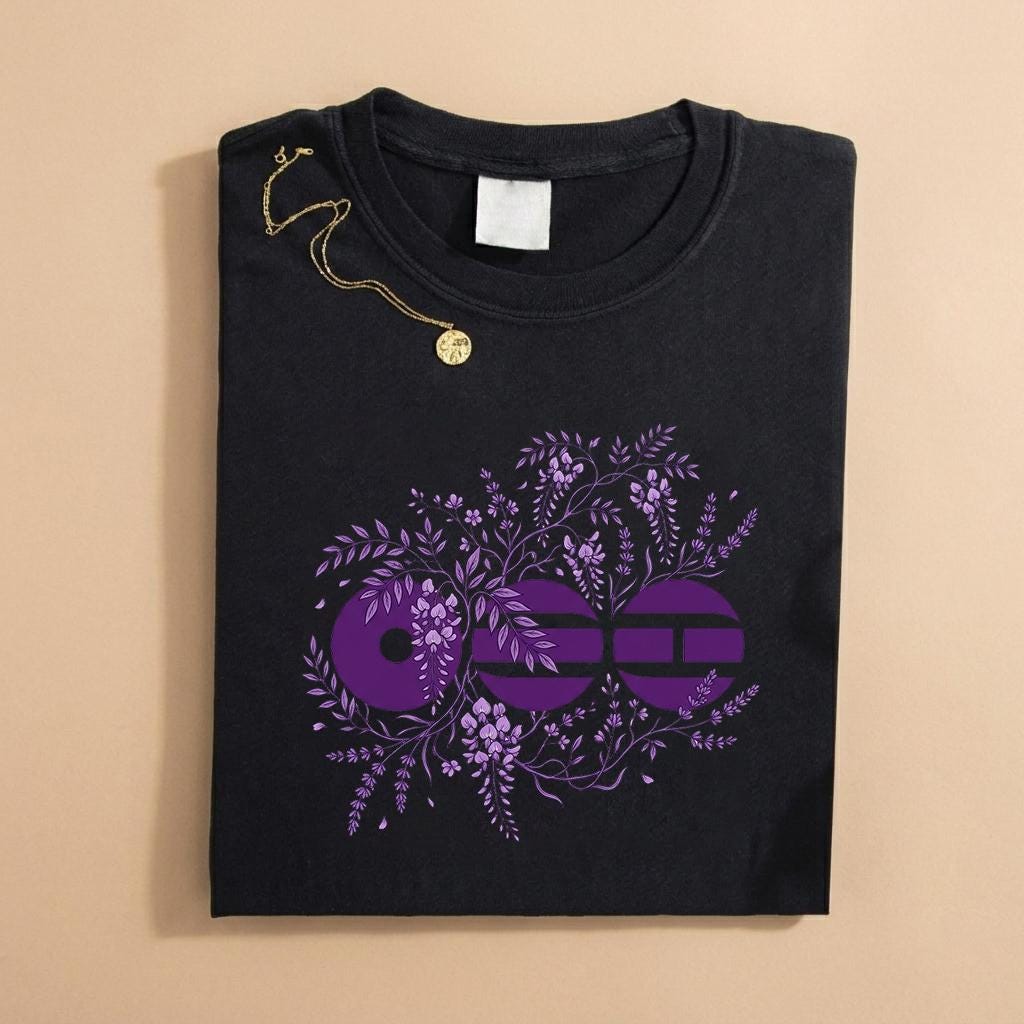 Koszulka Comfort Colors Floral Arirang, zabawna koszulka z motywem Arirang Tour