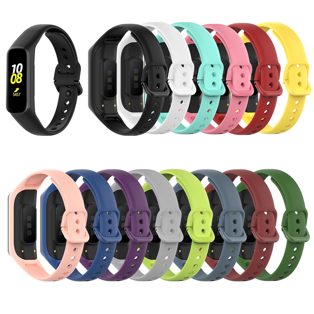 Bracelet en Silicone pour Samsung Galaxy Fit 2 SM-R220 Bracelet de montre intelligente remplacement Bracelet de montre Sport Correa pour Bracelet Galaxy fit2