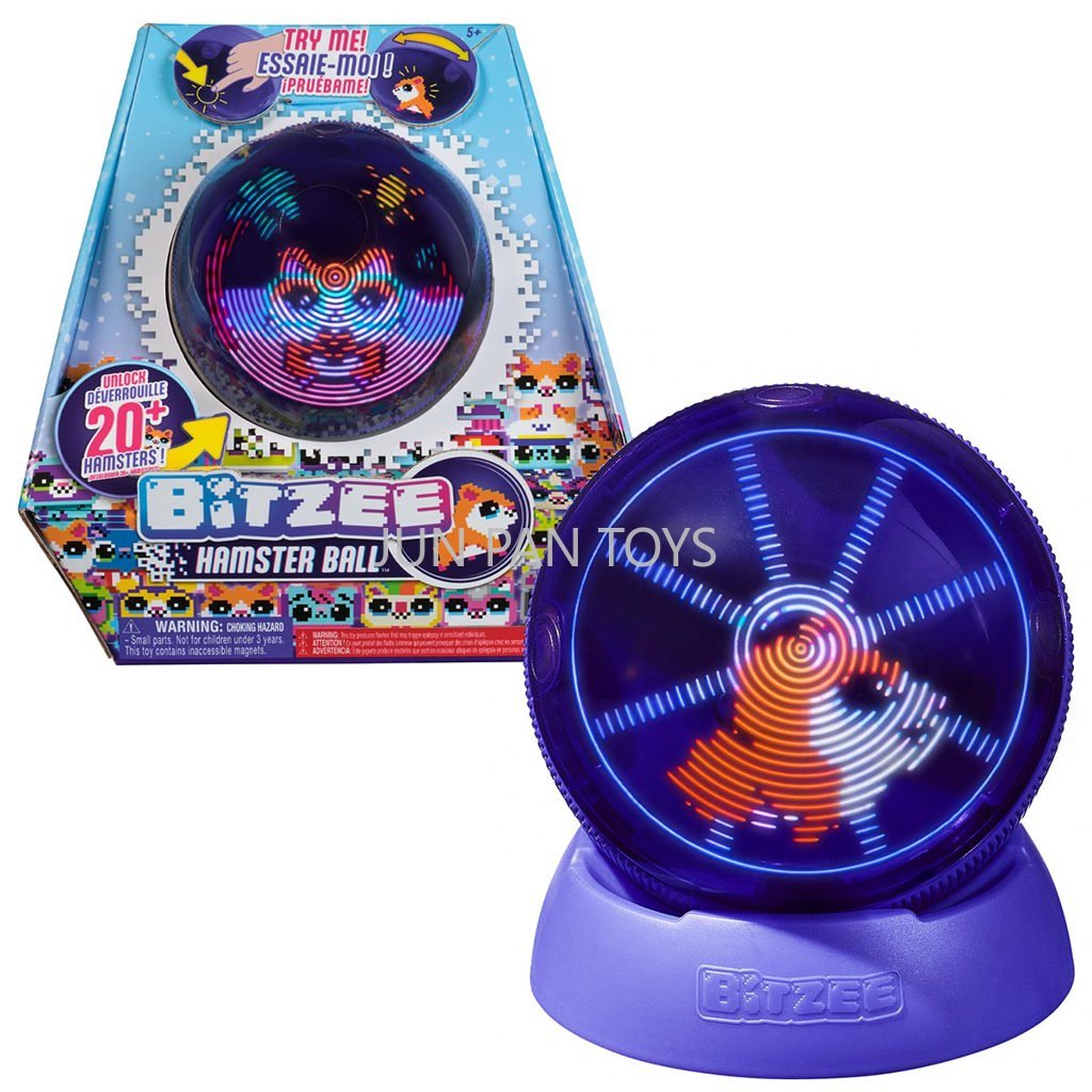 Bitzee Hamster Ball электронные интерактивные виртуальные фигурки домашних животных Коллекционная модель для девочек детские развивающие игрушки подарки на день рождения