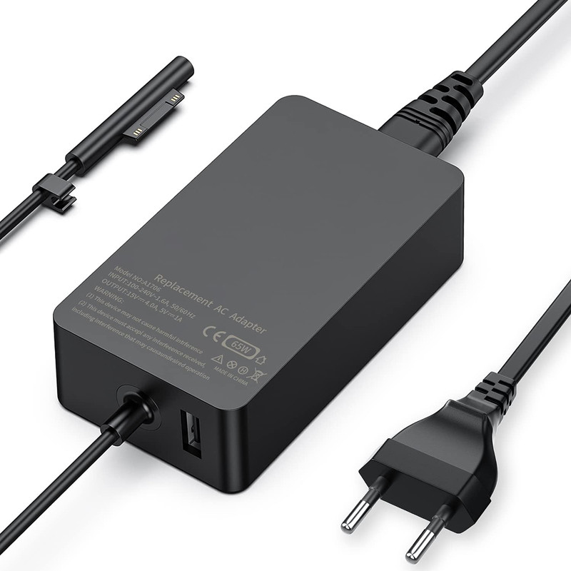 Zasilacz 65W 15V 4A do Microsoft Surface Pro4/5/6/7/8/9 Laptop1/2/3/4 Go1/2/3 BooK Ładowarka do 1866 1867 1706 1800 1796