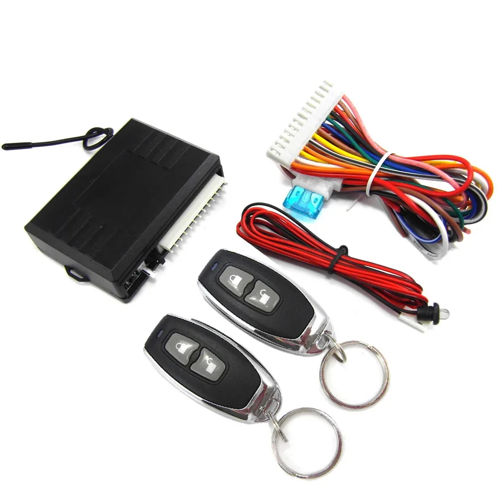 HOT Universal Keyless Entry System Car Alarm Systems Device Auto Remote Control Kit Door Lock Vehicle Central Locking And Unlock