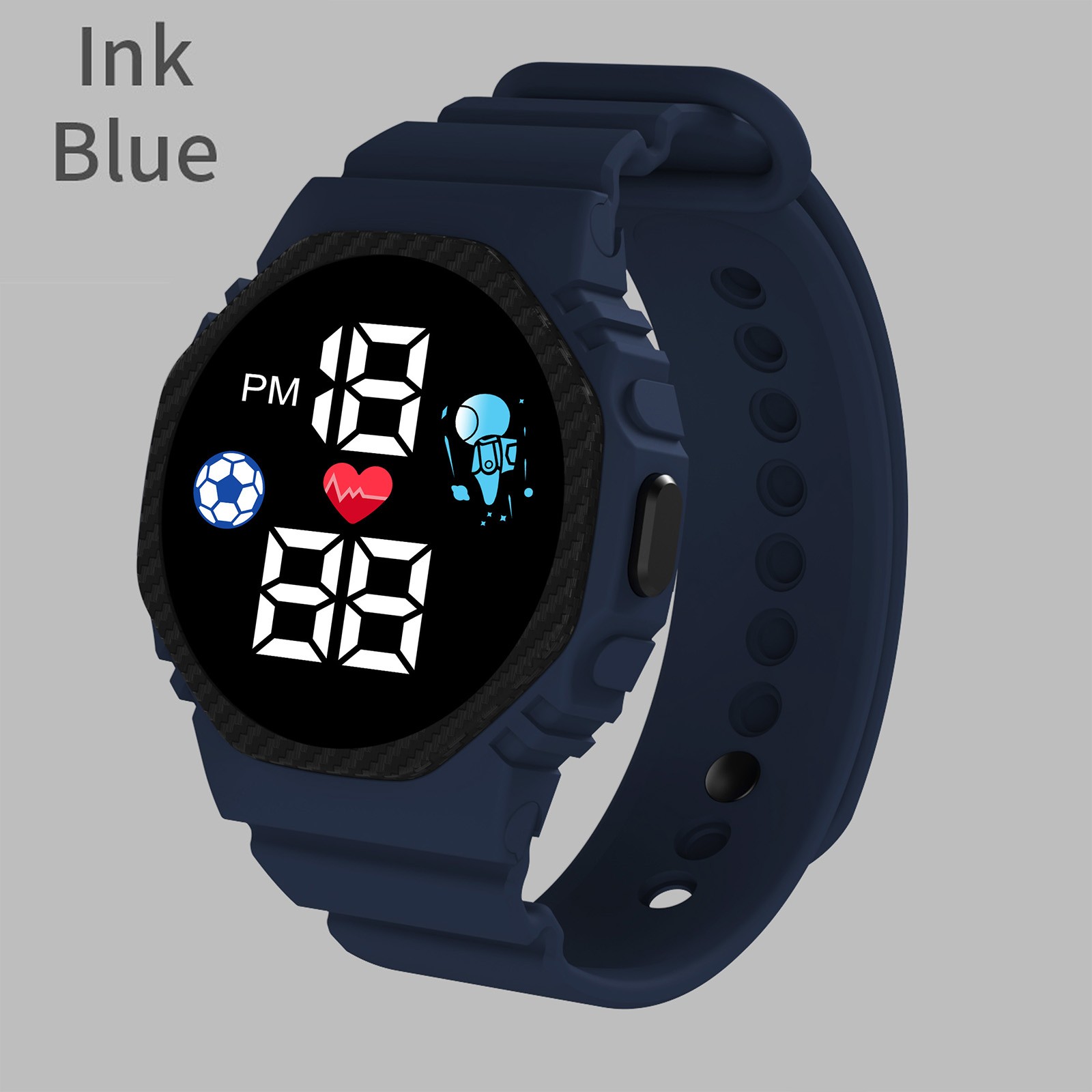 Reloj deportivo Digital Led para niños, pulsera electrónica a la moda para estudiantes, novedad de 2023