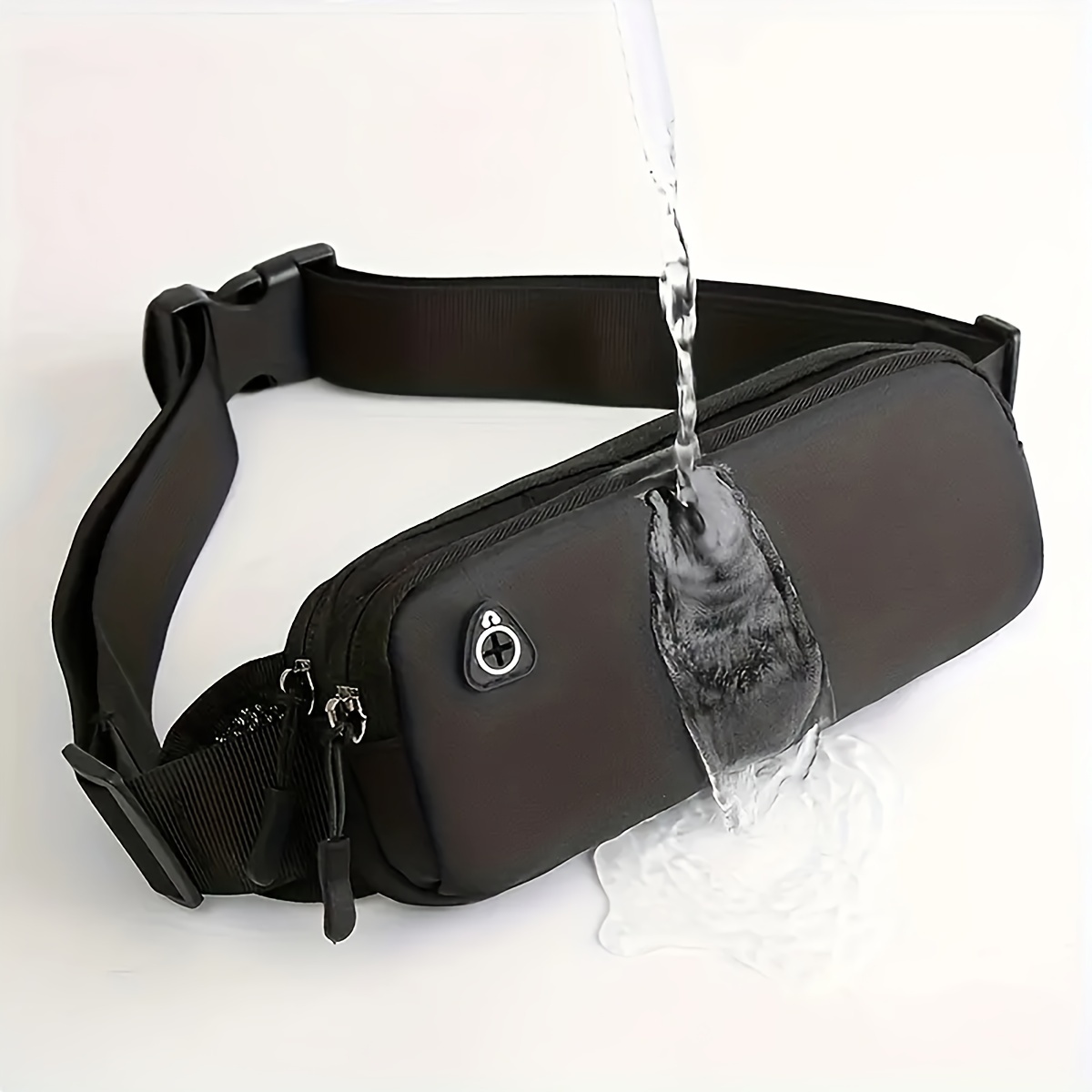 Bolsa transversal de nylon ultrafina, leve, para viagem, fitness, corrida, esportes, portátil, à prova d'água, um pacote
