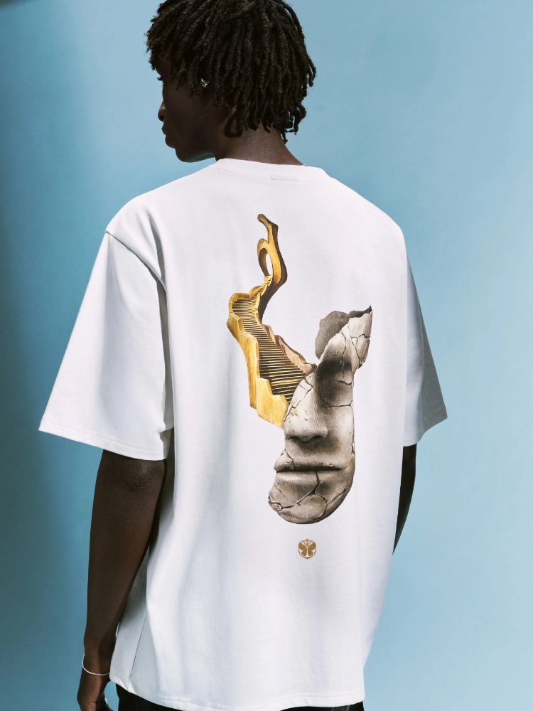 T-shirt graphique décontracté à manches courtes Tomorrowland Consciencia 2026 Festival EDM Rave pour les fans de musique – Hauts quotidiens