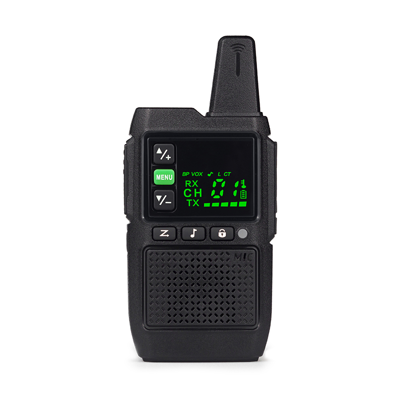 New Anysecu Mini-5 Handheld FM Radio128 Channels UHF 400-520MHz Mini Walkie Talkie