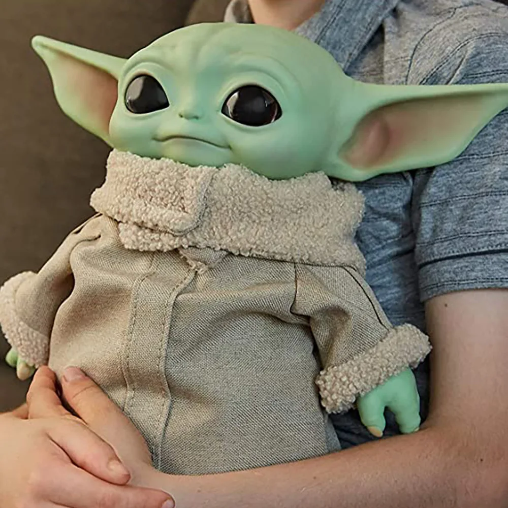 Figurka Akcji Baby Yoda z Filmów Disneya Star Wars, 17-28 cm, Model Lalki, Zabawka, Prezent Urodzinowy dla Dzieci
