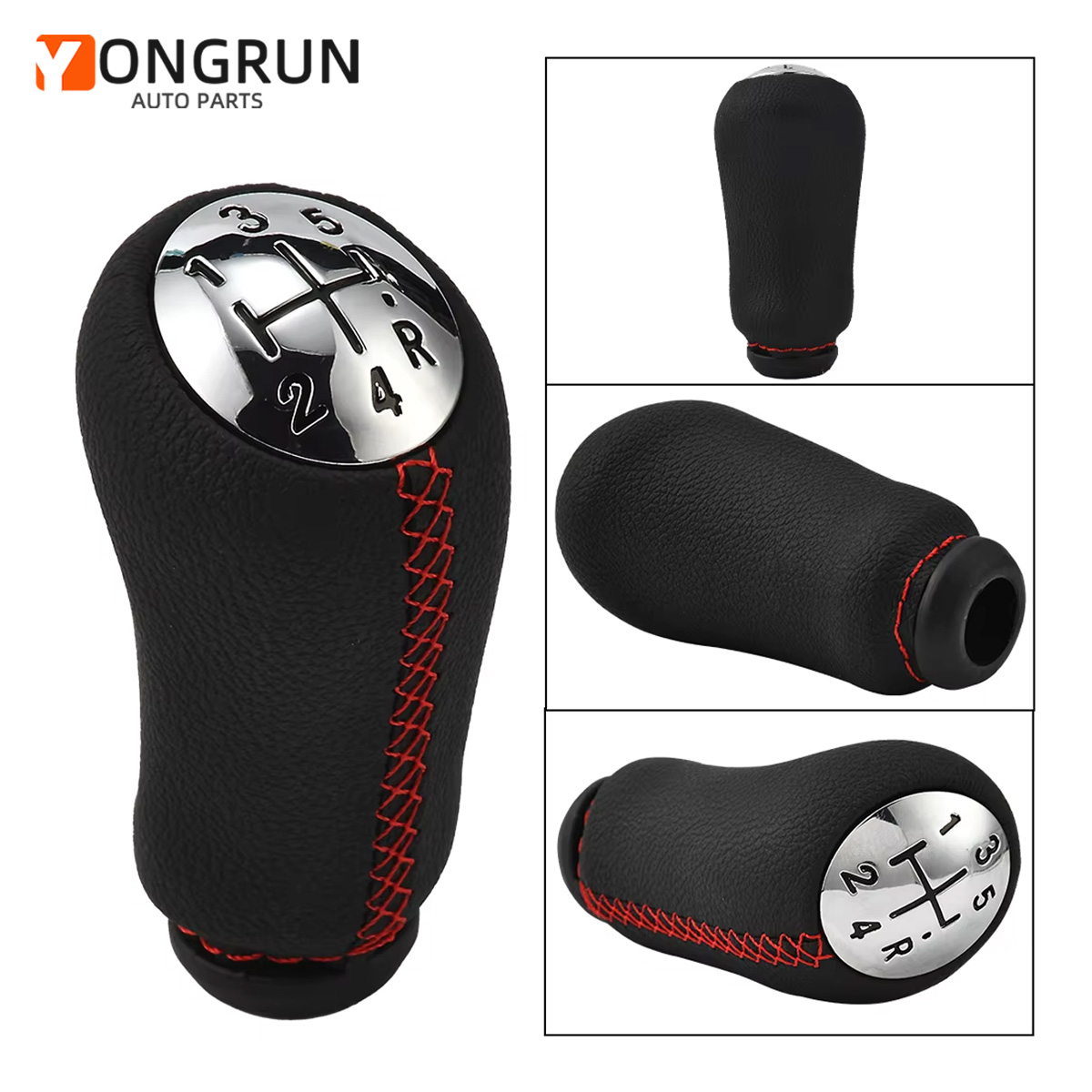 5-Speed รถ SHIFT KNOB Manual อัตโนมัติ SHIFT KNOB SHIFT LEVER เหมาะสําหรับ Renault Clio Mk3 3 Megane Mk2 Kangoo Spinic Mk2